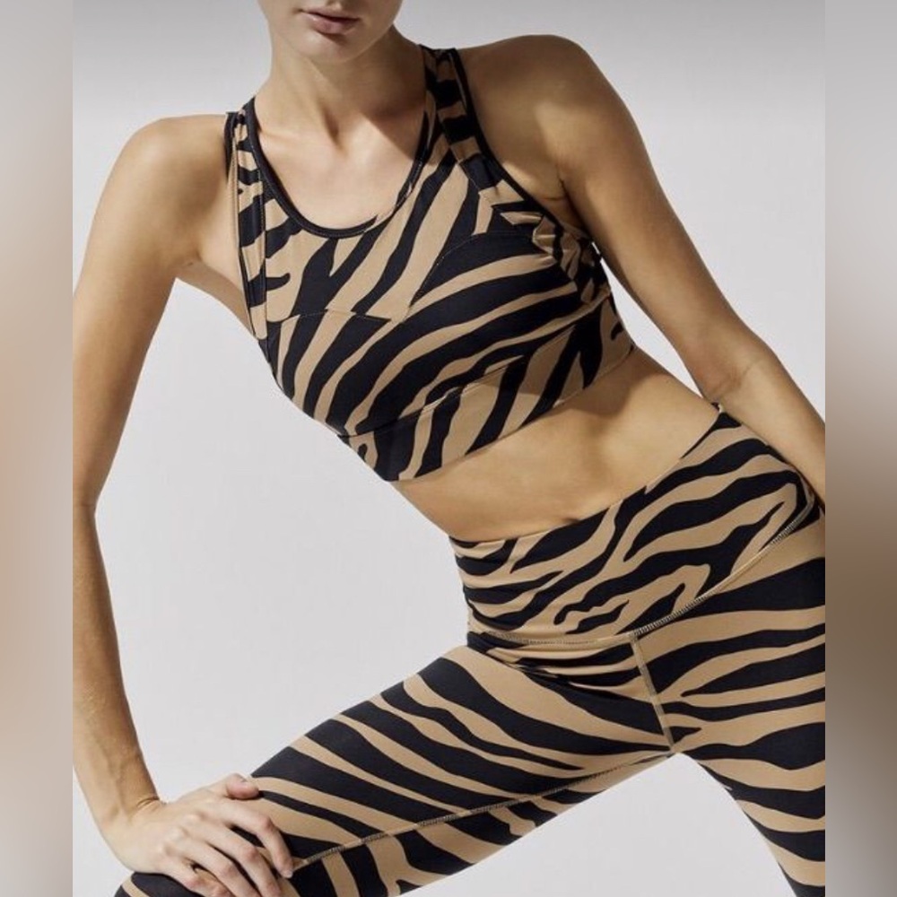 NWT Revolve Varley Tiger Print Bassett Bra
